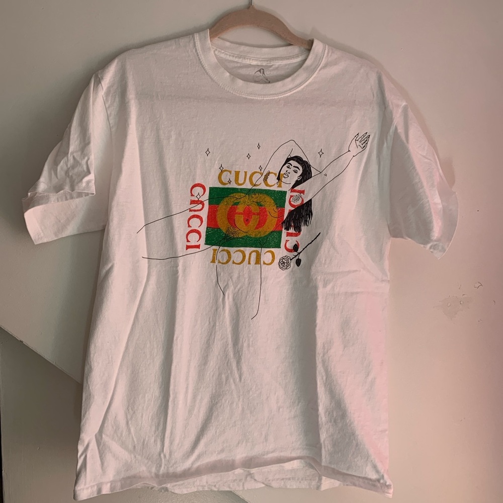 Cucci Graphic White T-Shirt